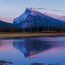 Mt Rundle Sunset MS176A